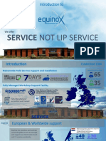 Introduction to Equinox Field Service Support