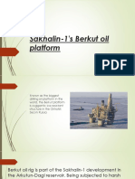 Sakhalin-1's Berkut Oil Platform