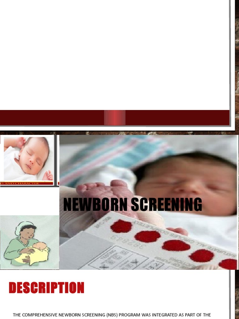 Newborn Screening 1 | PDF | Screening (Medicine) | Medical Specialties