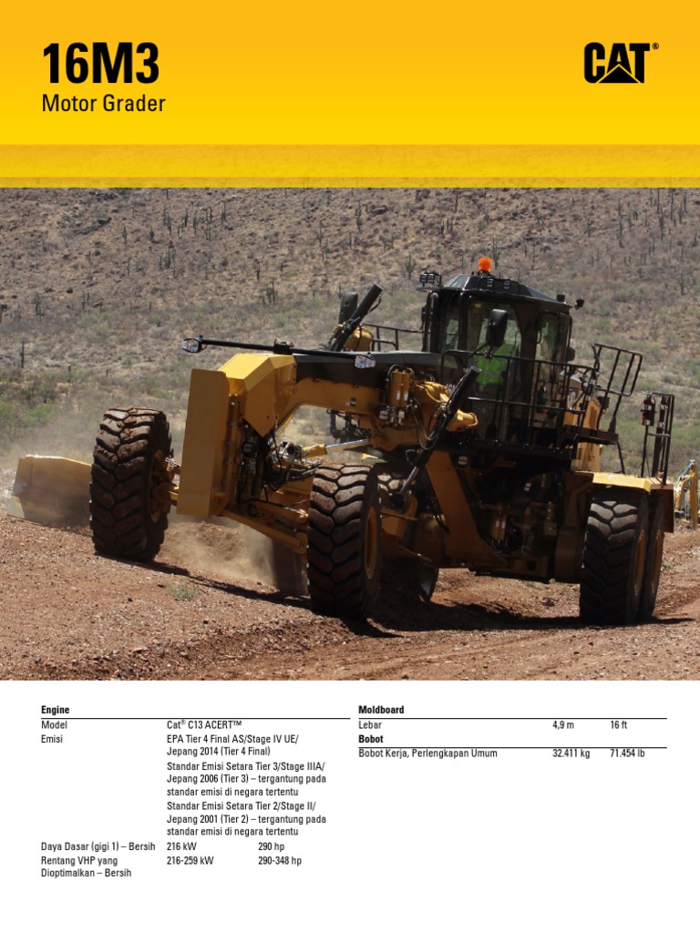 Cat 16M3 PDF | PDF