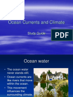 Ocean Currents and Climate: Study Guide