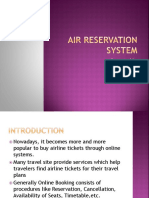 AiR Reservation Systedm