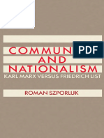 Roman Szporluk - Communism and Nationalism_ Karl Marx Versus Friedrich List (1988).pdf