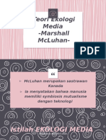 Teori Ekologi Media McLuhan dan Pengaruhnya