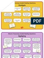 T2 E 1442 Guided Reading Questions by Blooms Taxonomy - Ver - 5 PDF