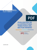 Evaluación de La Estructura Tributaria Del Sector Minero