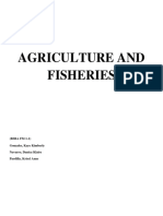 Agriculture and Fisheries 