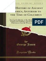 The History of Ancient America Anterior to the Time of Columbus