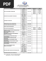 CATC Courses CY 2018 PDF