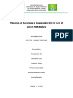 Planning On Koronadal A Sustainable City in View of Green Architecture