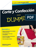 Corte y Confección Para Dummies