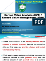 Earned Value Analysis 