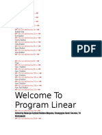 Program Linear 1