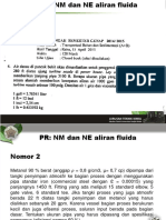 PR-NM Dan NE Aliran Fluida