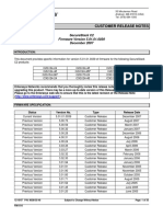 Customer Release Notes: Securestack C2 Firmware Version 5.01.01.0039 December 2007