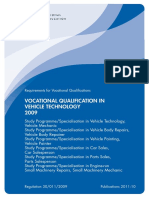 Vocational Qualification in Vechicle Technology