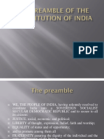 The Preamble of The Constitution of India PDF
