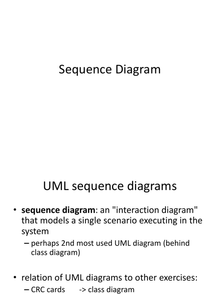 Sequence Diagram | PDF | Control Flow | Use Case