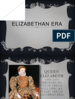 Elizabethan Era