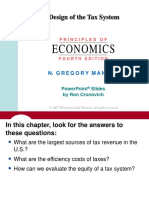 Economics: The Design of The Tax System