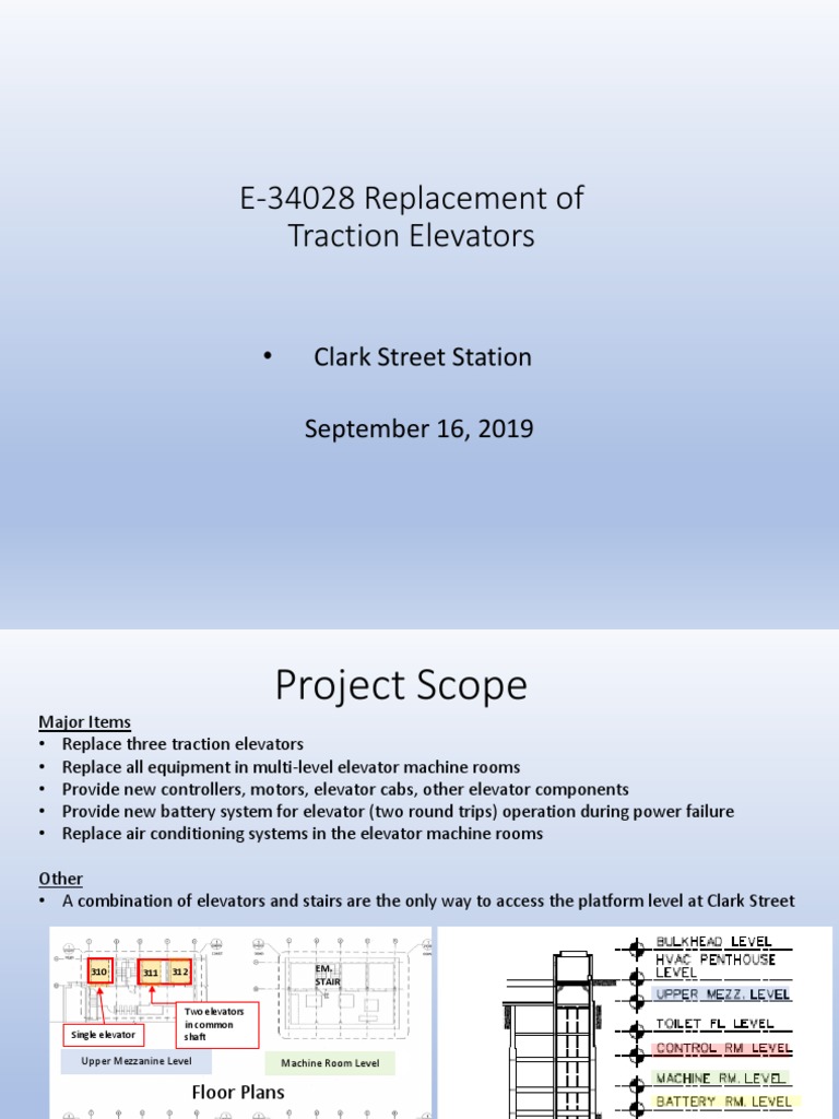 Clark ST Station NYCT 19 PDF Elevator Transport