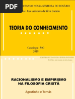 Teoria do Conhecimento -Racionalismo e Empirismo no Pensamento Cristão