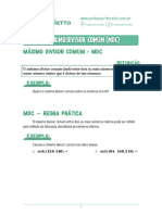 23 Máximo Divisor Comum - MDC PDF