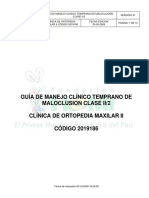 Guia de Manejo Clinico Temprano de Maloclusion Clase II - 2