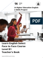 Learn English Select Face To Face Course Level B1 Teacher's Book
