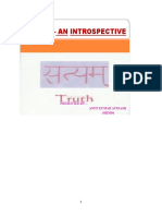 Satyam - An Introspective: Presented By:-Anup Kumar Avinash 10HM06