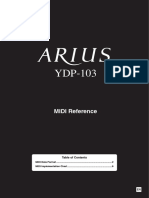 MIDI Reference Ydp103 en MR A0