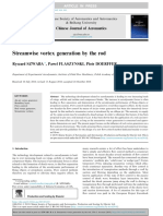 Streamwise Vortex Generation by The Rod: Chinese Journal of Aeronautics