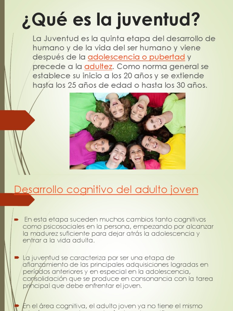 Qué Es La Juventud: Juventud En Français – ZKMPP