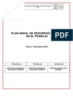 Plan Anual de Seguridad y Salud en El Trabajo - MTC (1)