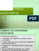 6.poljoprivredna Proizvodnja