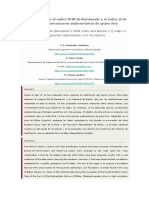 Correlación Entre El Índice