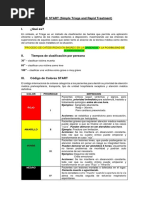 Colores de TRIAGE | PDF | Enfermedades y trastornos humanos | Causas de ...