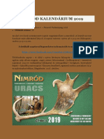 Nimrod Kalendarium 2019
