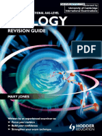 Cambridge International A Level Biology Revision Guide