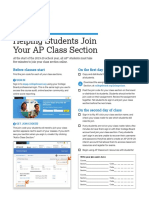 Helping Students Join Your Ap Class Section For Teachers