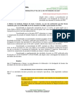 Instrução Normatina #3, de 2017 (Agenda Zimbra)