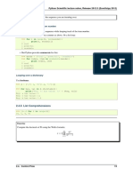 Keeping Track of Enumeration Number: Python Scientific Lecture Notes, Release 2012.3 (Euroscipy 2012)