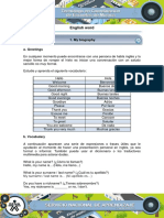 English Greetings Vocabulary Self Introduction Countries