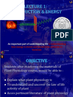 Plant Physiology Lecture Introduction