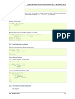 2.4.2 For/Range: Python Scientific Lecture Notes, Release 2012.3 (Euroscipy 2012)
