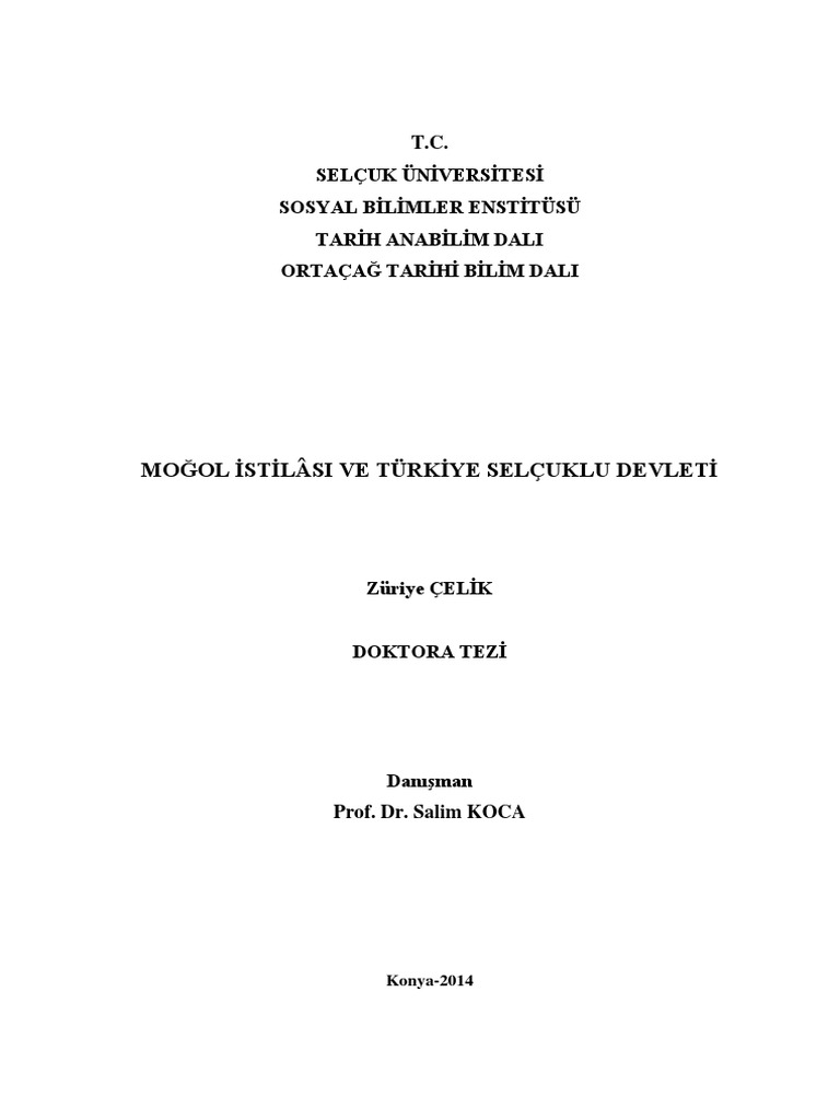 anadolu da mogol isitilasi pdf