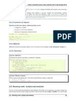 2.5.8 Functions Are Objects: 2.6 Reusing Code: Scripts and Modules