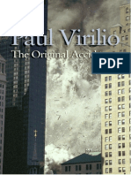 Paul Virilio The Original Accident