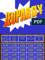 Jeopardy Unit 5