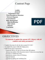 Objectives Project Deliverables Project Requirement Organization Chart